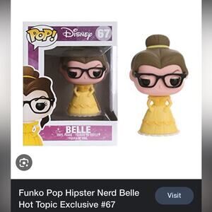 Nerd Belle funko pop